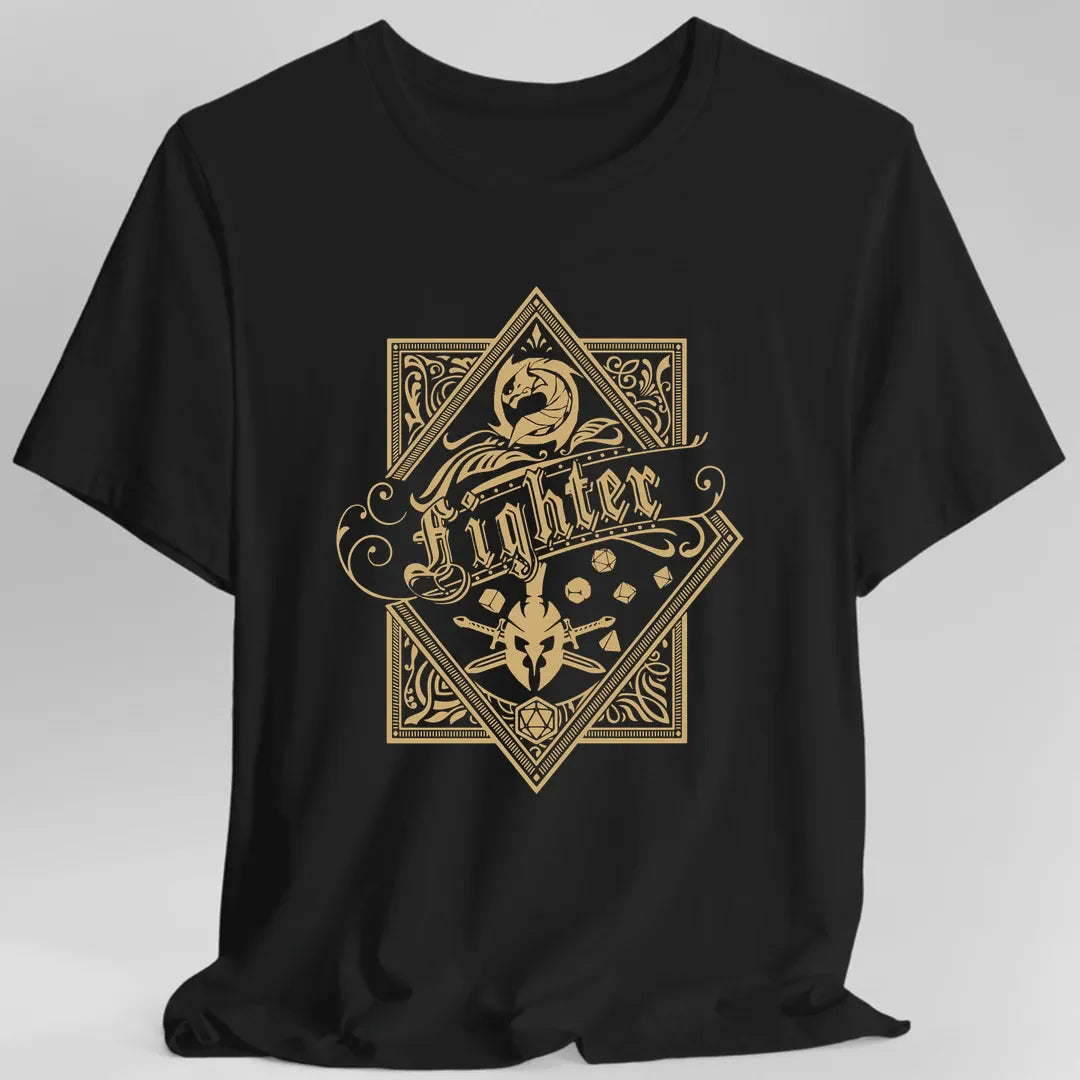 Fighter D&D Class Emblem T-shirt