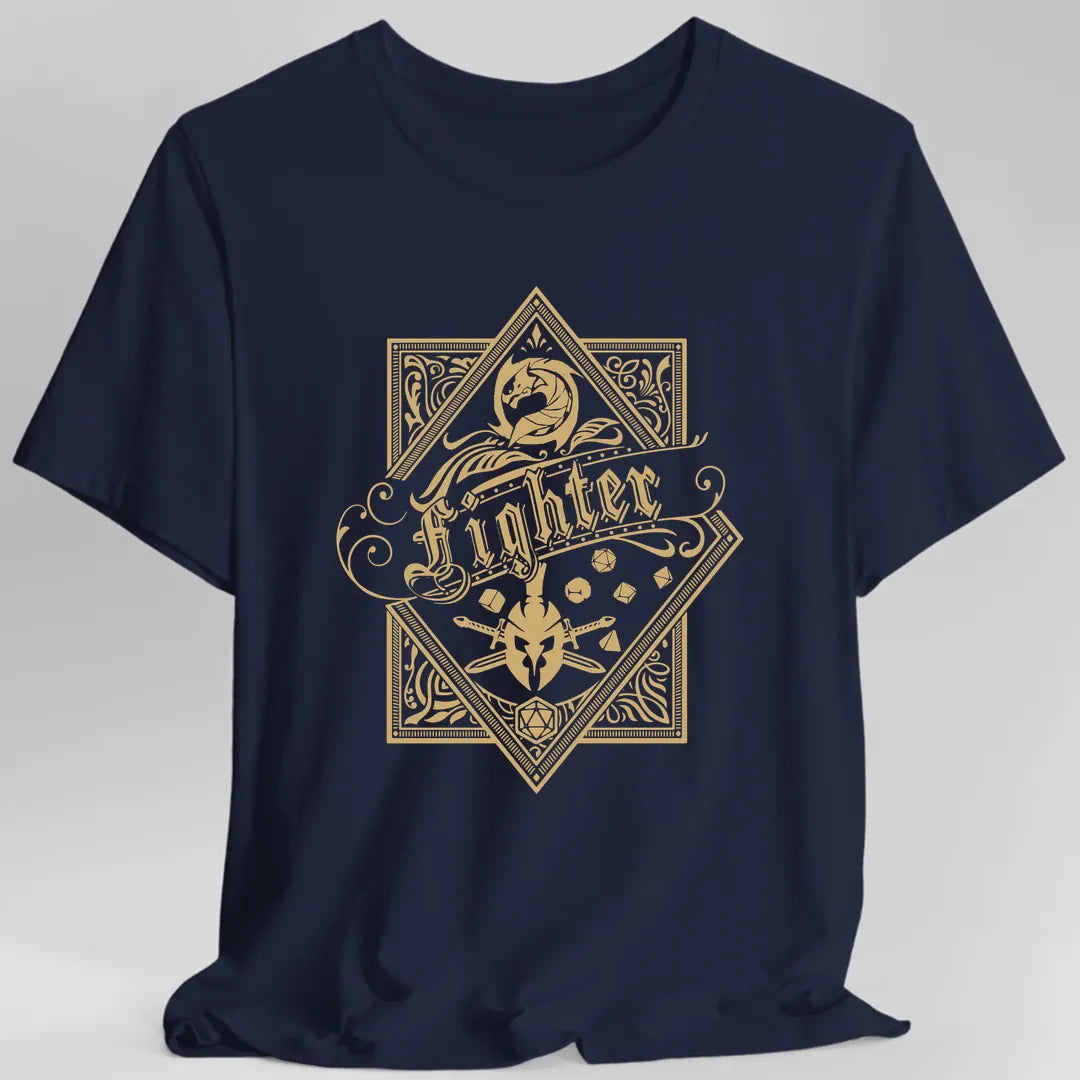 Fighter D&D Class Emblem T-shirt