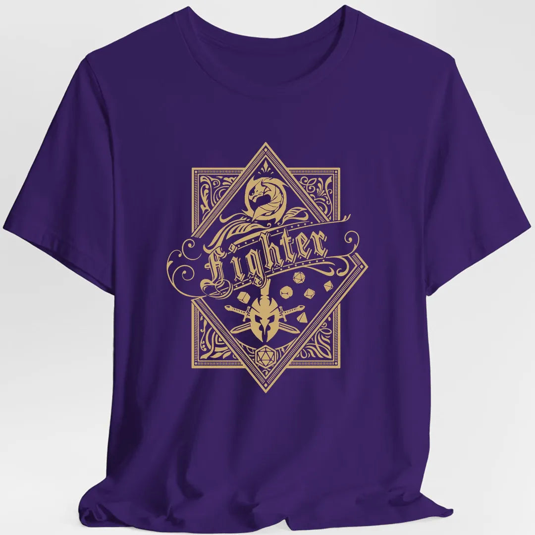 Fighter D&D Class Emblem T-shirt