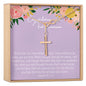 First Communion Cross Necklace
