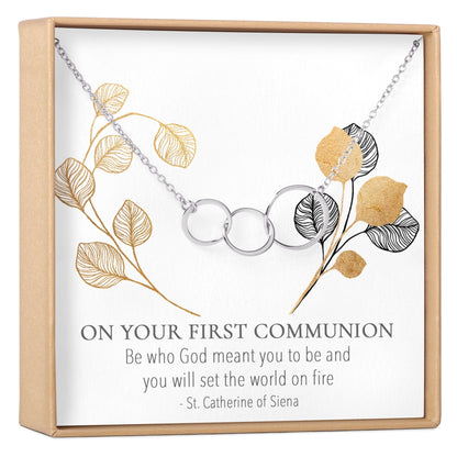First Communion Necklace