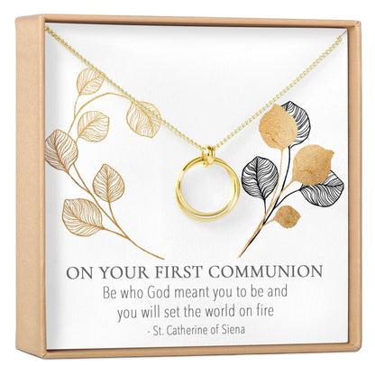 First Communion Necklace