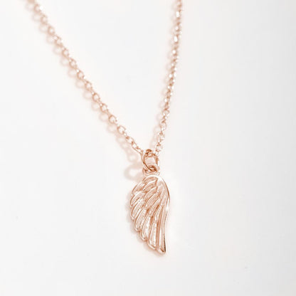 First Communion Wing Necklace