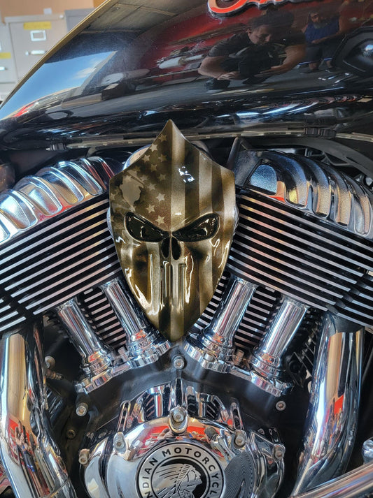Indian Punisher flag Horn cover