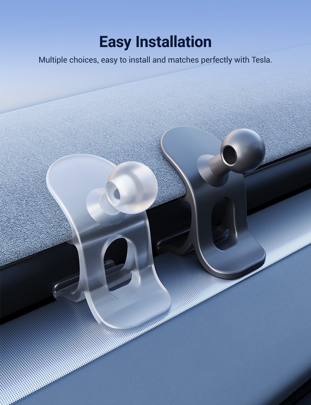 Flexible Phone Holder for Model 3 Highland & Model Y Juniper | TESERY