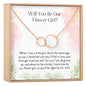 Flower Girl Necklace, Multiple Styles