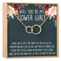 Flower Girl Necklace, Multiple Styles