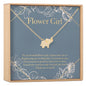 Flower Girl Necklace, Multiple Styles