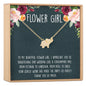 Flower Girl Necklace, Multiple Styles