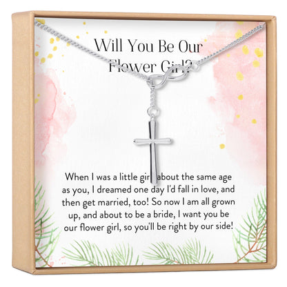 Flower Girl Necklace, Multiple Styles