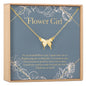 Flower Girl Necklace, Multiple Styles