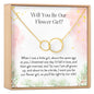Flower Girl Necklace, Multiple Styles