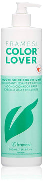 Framesi Color Lover Smooth Shine Conditioner, Sulfate Free Conditioner with Coconut Oil and Quinoa, Color Treated Hair