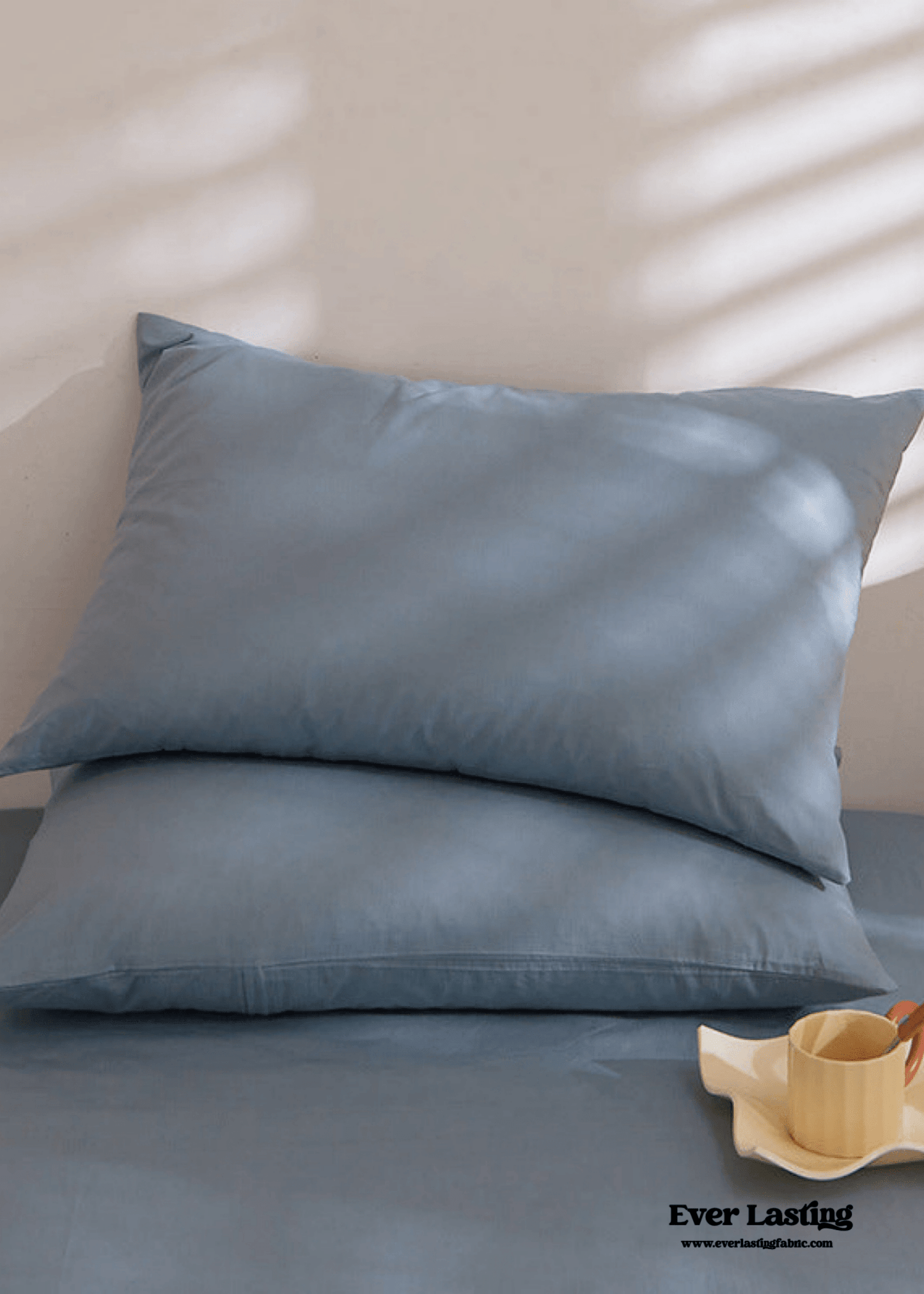 Fresh Plaid Washed Cotton Pillowcases