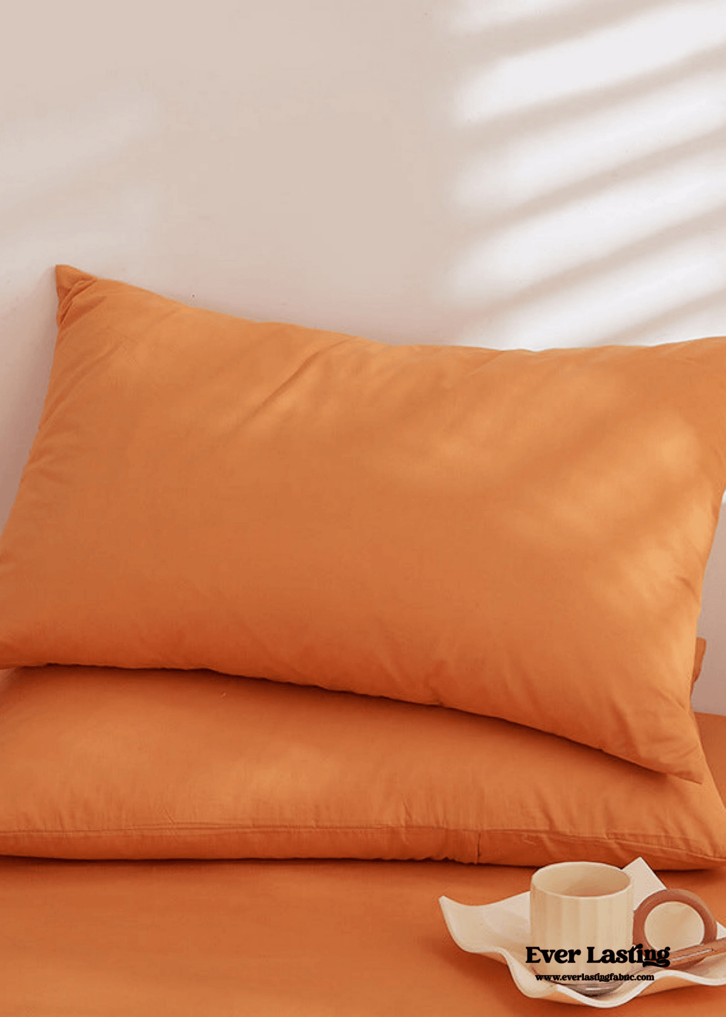 Fresh Plaid Washed Cotton Pillowcases
