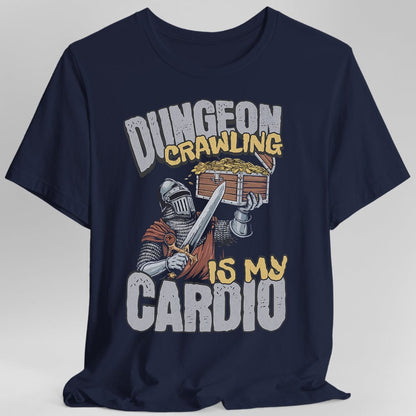Funny D&D Shirt - Dungeon Crawling is My Cardio