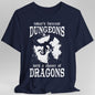 Funny D&D Weather Forecast Tshirt