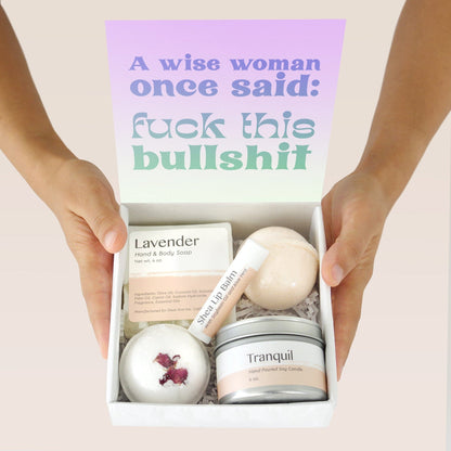 Funny Gift for Her Spa Gift Box