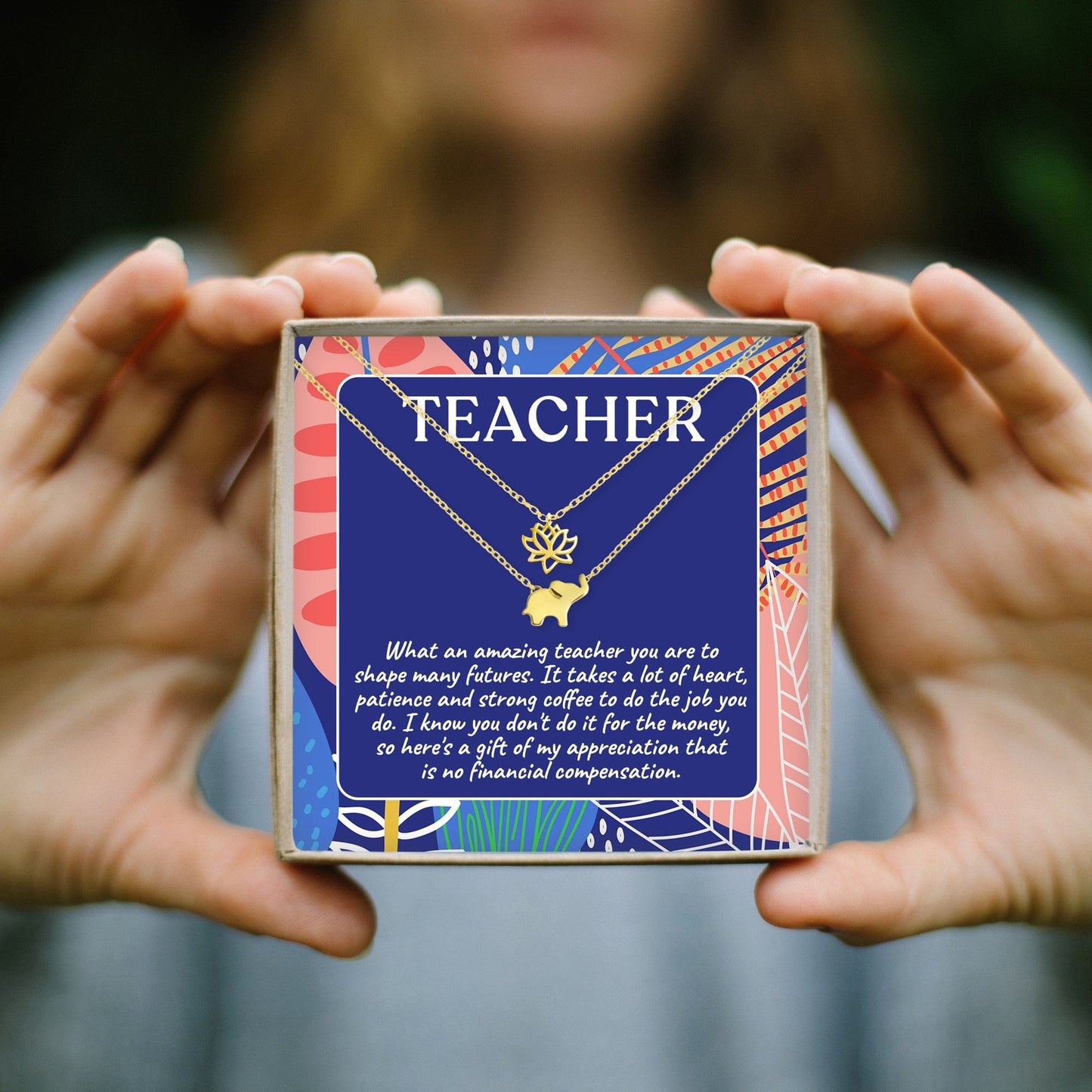 Funny Teacher Necklace, Multiple Styles Jewelry