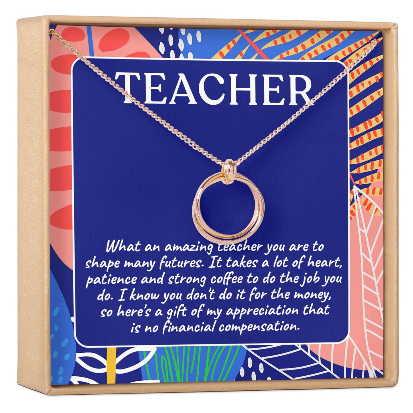 Funny Teacher Necklace, Multiple Styles Jewelry