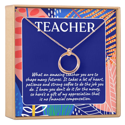 Funny Teacher Necklace, Multiple Styles Jewelry