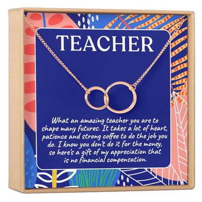 Funny Teacher Necklace, Multiple Styles Jewelry