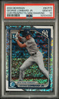 Graded 2024 Topps Bowman George Lombard Jr #BCP79 Chrome Prospects Mini Diamond Rookie RC Baseball Card PSA 10 Gem Mint