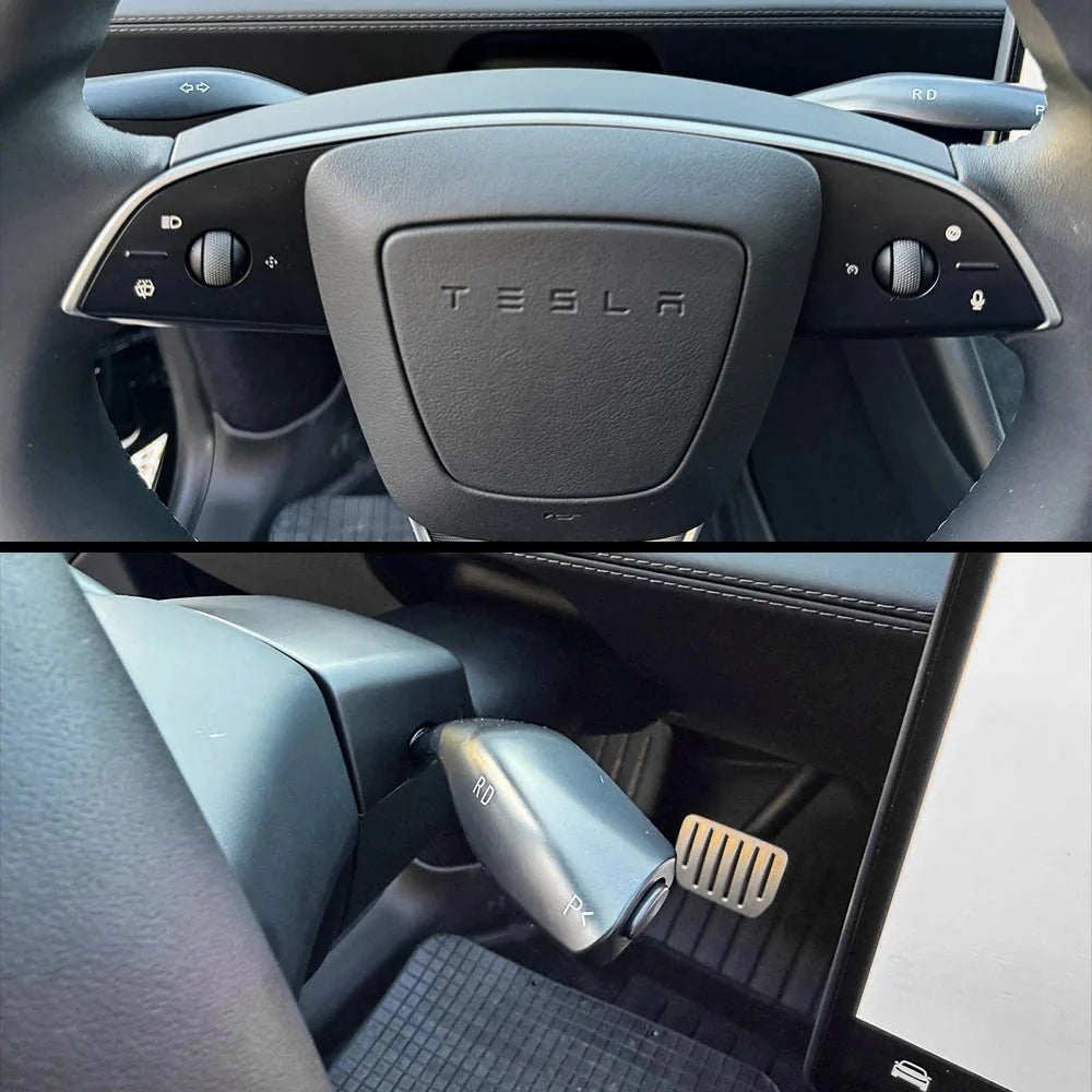 Gear Selector & Turn Signal Lever Stalk Upgrade Kit for Model 3 Highland & Model Y Juniper