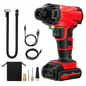 Cordless Car Tire Pump Portable Inflator with LED Light