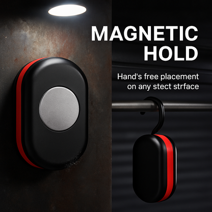 Compact Work Light with Magnetic Hook: Portable Hands-Free
