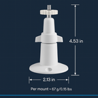 Security Camera Wall Mount for Arlo - Versatile Outdoor