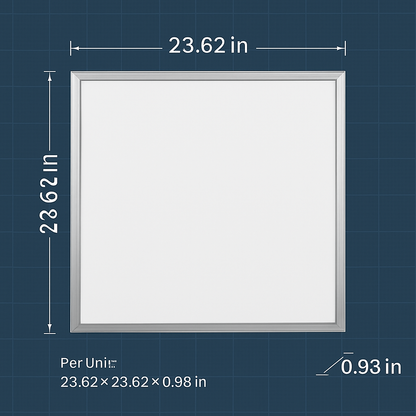 LED Panel Light for Ceiling Grids - Slim & Modern