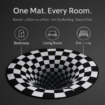 3D Visual Floor Area Mat Illusion Rug Doormat
