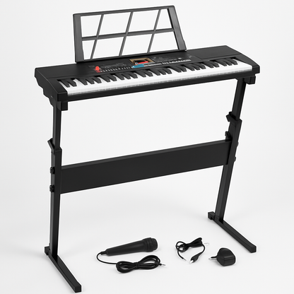 61 Keys Digital Music Keyboard with Stand