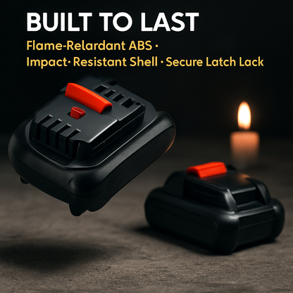 12V Li-ion Power Tool Battery Replacement