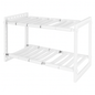 2-Tier Under Sink Organizer with Extendable Shelves