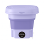 Foldable Portable Washing Machine with Drain Basket, 3 Modes