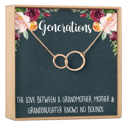 Generations Necklace, Multiple Styles