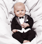Gentleman Romper for Boys, Spring Autumn Bodysuit - # BAAA21110055