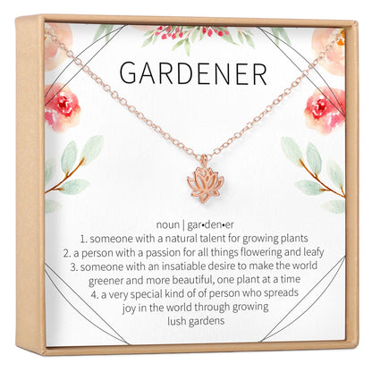 Gift for Gardener Necklace