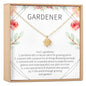 Gift for Gardener Necklace