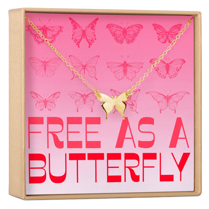 Gifts for Girls Butterfly Pendant Necklace