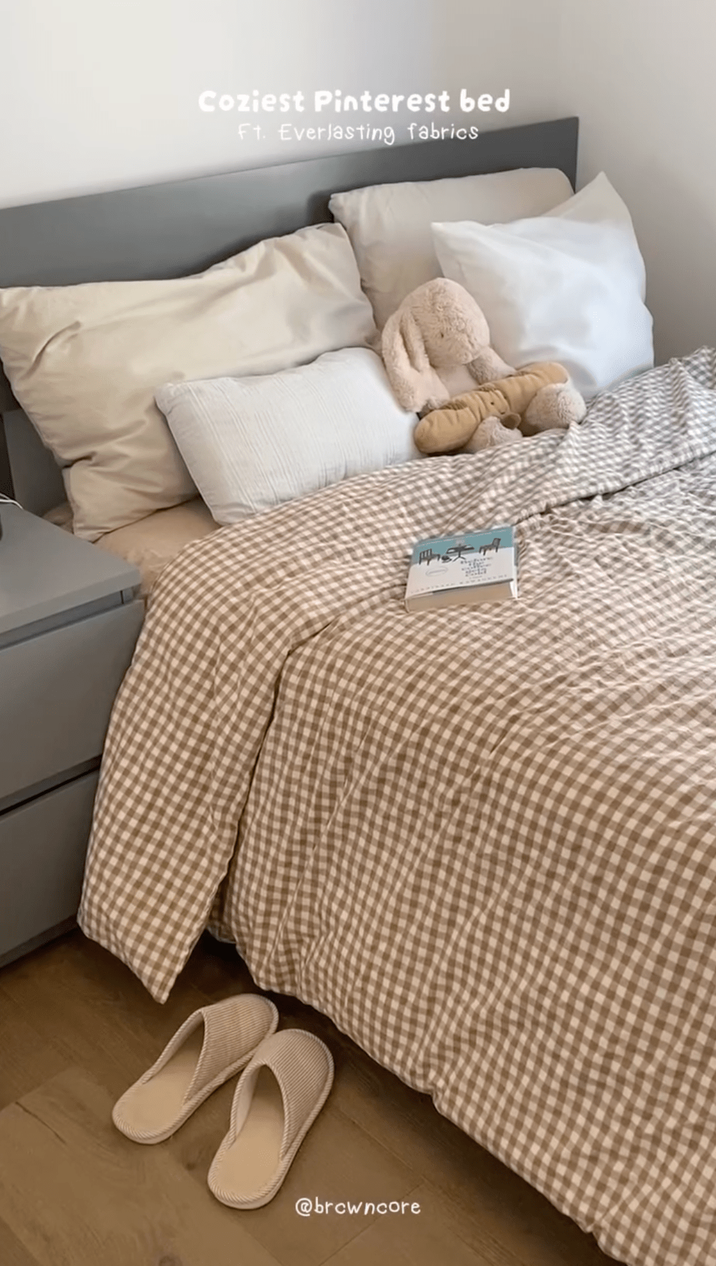 Gingham Duvet Cover (5 Colors)