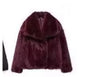 Girls and Women's Plush Lapel Winter Coat - # GIAA22310002