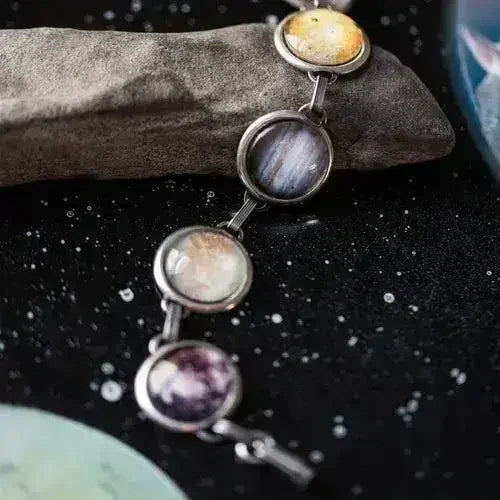 Galilean Moon Bracelet - Jupiter's Moons Astronomy Jewelry