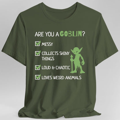 Goblin Quiz Shirt - Funny D&D Goblin Friend T-shirt