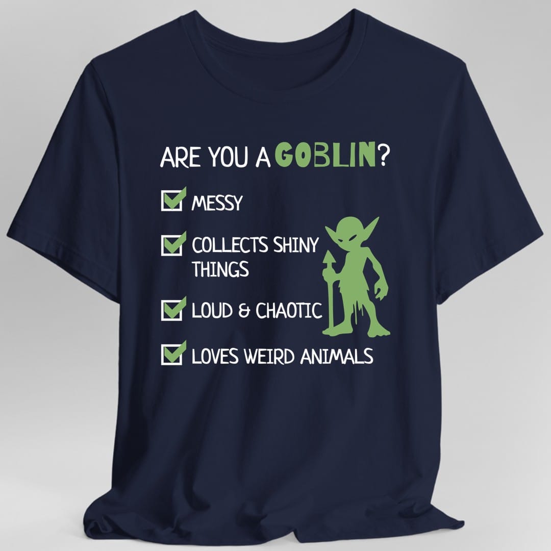Goblin Quiz Shirt - Funny D&D Goblin Friend T-shirt
