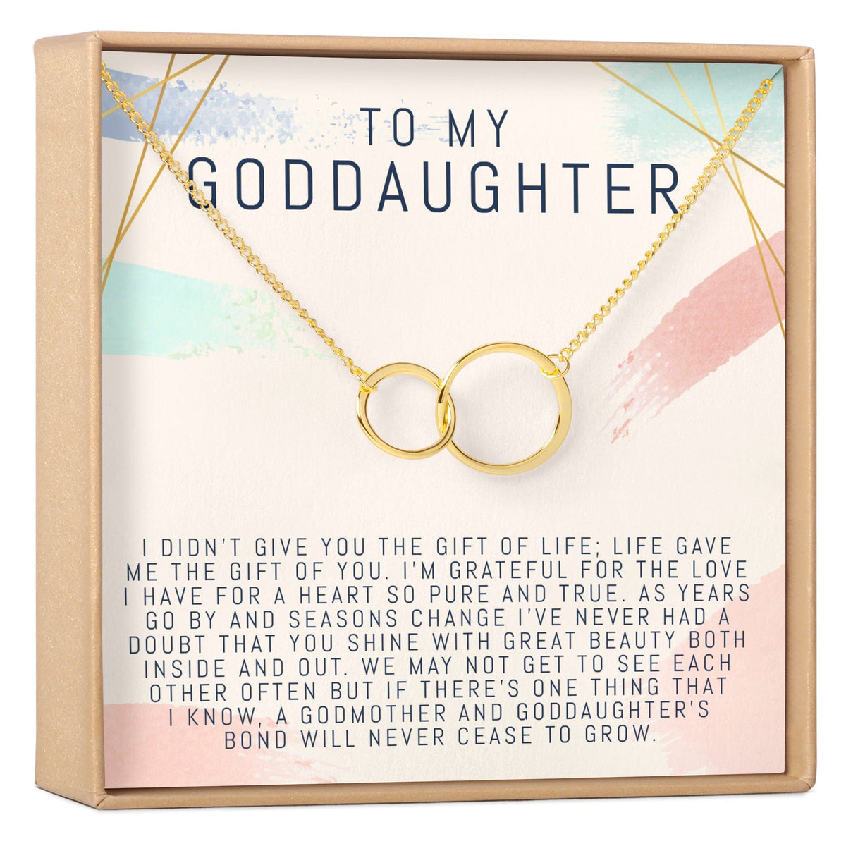 Goddaughter Necklace, Multiple Styles