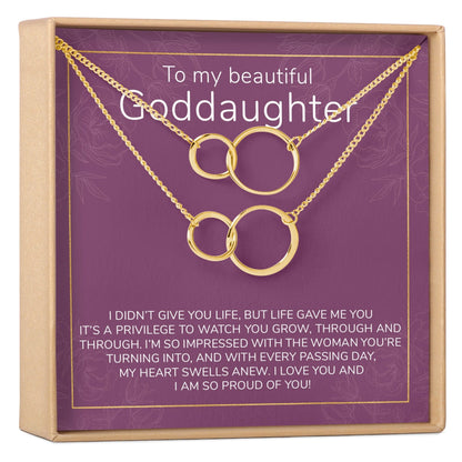 Goddaughter Necklace, Multiple Styles