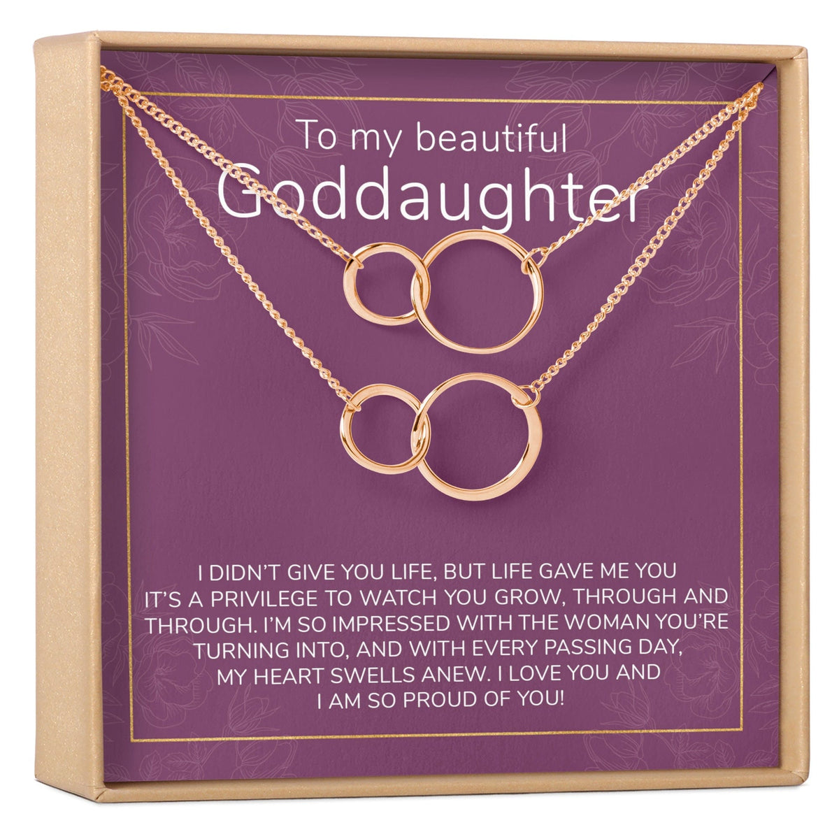 Goddaughter Necklace, Multiple Styles